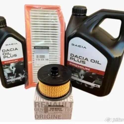 Pachet revizie schimb ulei pentru Logan II 0.9 TCE DACIA OIL 5W30