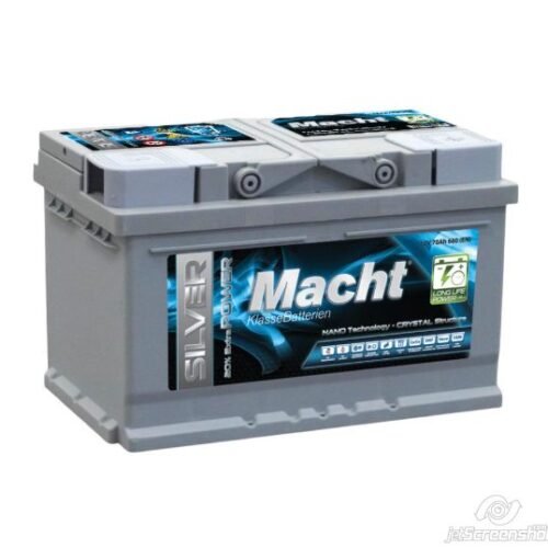 MACHT SILVER POWER 12V 70 AH (680 A; 278X175X175)