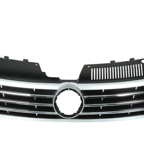 GRILA (FARA EMBLEMA) NEAGRA CU CROM PT RADIATOR VW PASSAT 11-15